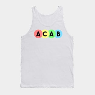 ACAB Pastel Circles Tank Top